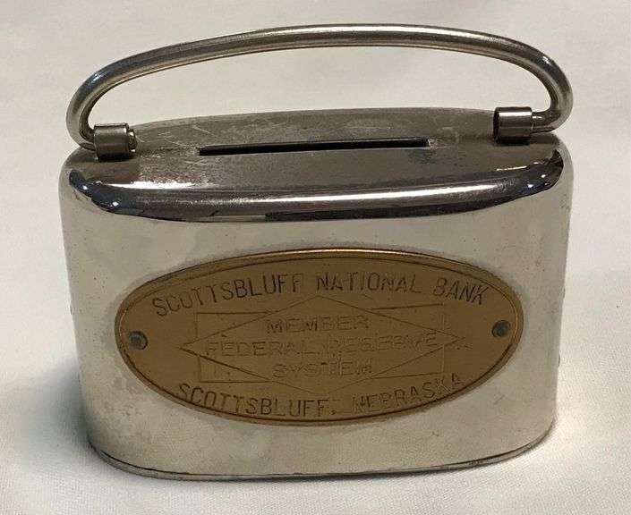 Scottsbluff National Bank - Vintage Coin Bank