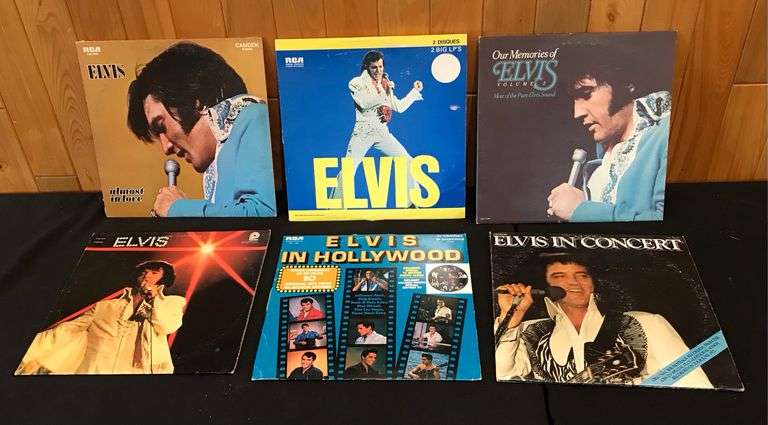 Collection of Elvis Records