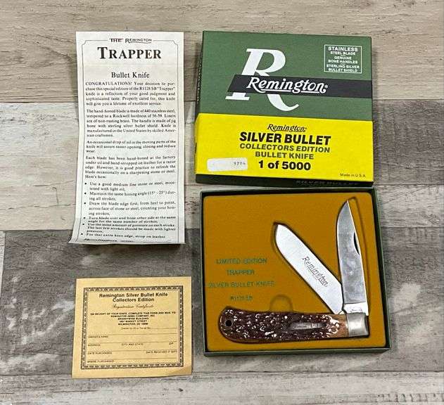 Remington Silver Bullet Collectors Edition Bullet Knife