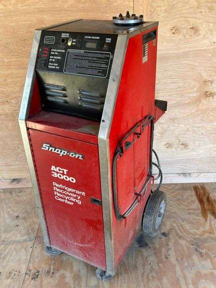 Snap-On ACT3000 Refrigerant Recovery Recycling Center