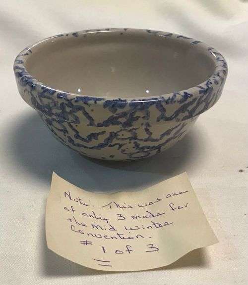 2005 R.W.C.S. Foundation Miniature Crock Bowl - 1 Of 3 Made