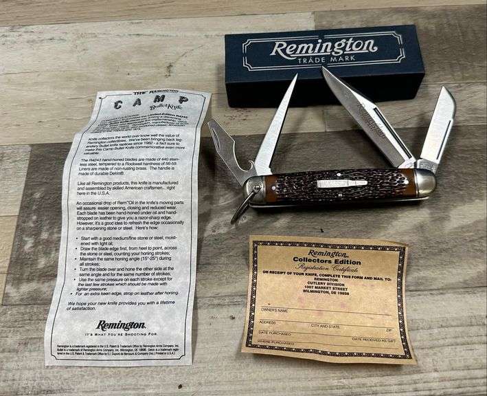 Remington - Camp - Bullet Knife