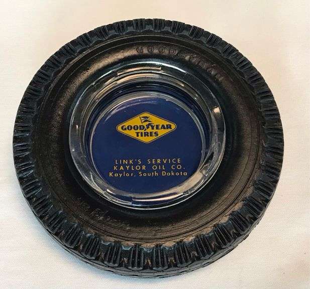 Good Year Tires Ash Tray - Kaylor Oil Co. - Kaylor South Dakota
