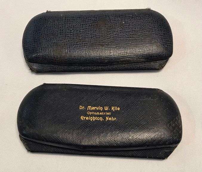 Creighton, Nebraska - Marvin Kile - Optometrist - Vintage Eye Glasses