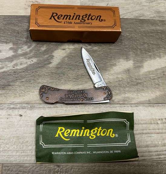 Remington 175th Anniversary Pocket Knife - RC15M Shotgun