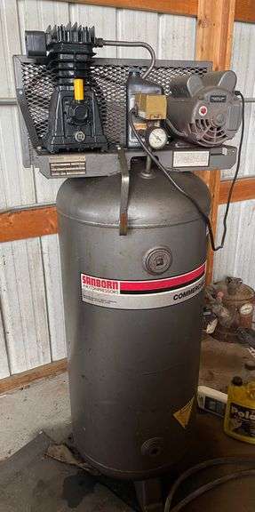 Sanborn Upright Air Compressor