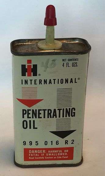 International Penetrating Oil - 4 oz. Tin Oiler