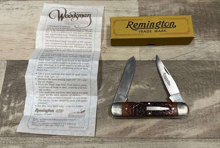 Remington - The Woodsman - Bullet Knife