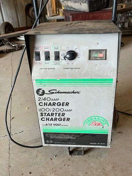 Schumacher Model SE3610 - Battery Charger
