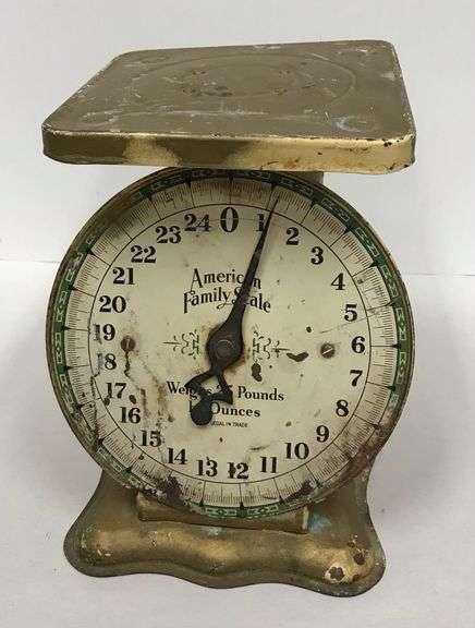 Vintage American Family Household Scale
