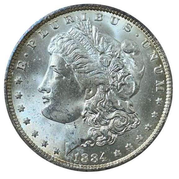 1884-O Morgan Silver Dollar