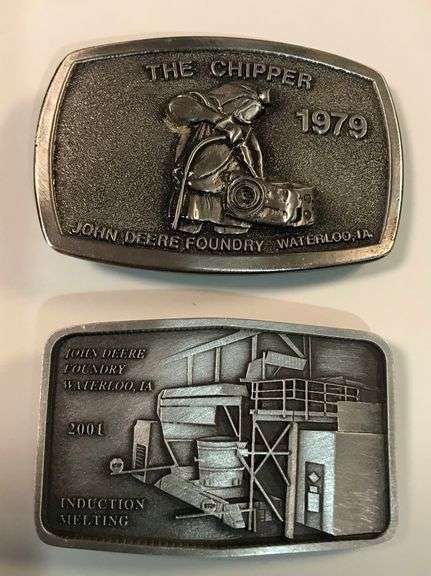 John Deere Foundry - Waterloo, Iowa - Special Edition Belt Buckles
