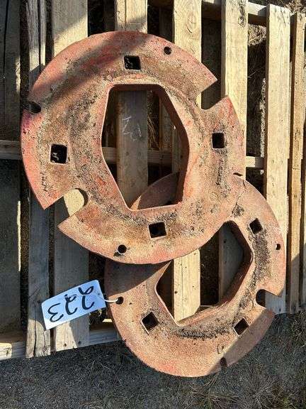 (2x) IH Rear Wheel Weights