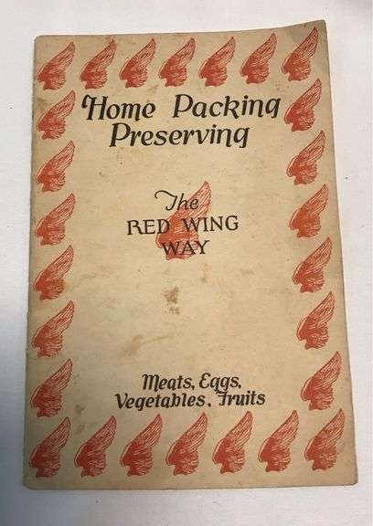 Redwing Home Packing & Preserving - Recipe Book