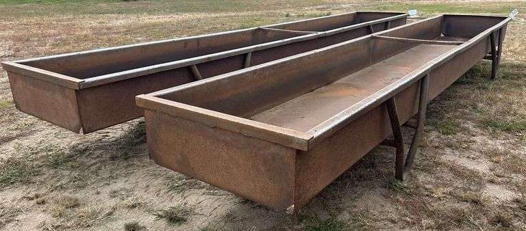 (2x) Steel 20 Foot  Bunks