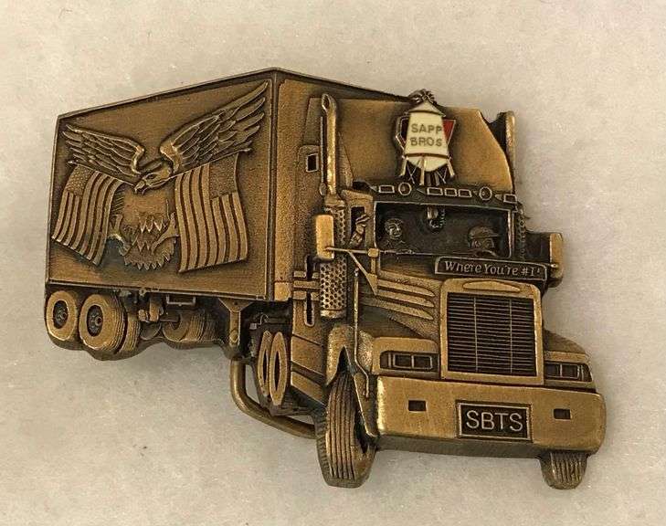 Sapp Brothers - Advertising Belt Buckle