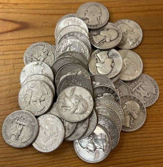 (40) Silver Washington Qurters