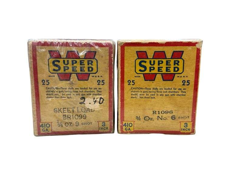 (2x) Winchester Super Speed .410 Ga - 3 Inch