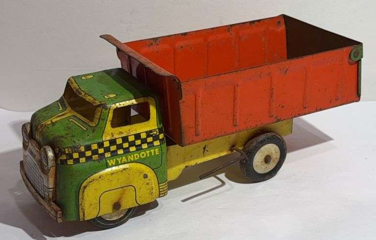 Wyandotte Pressed Steel Dump Truck - Smaller Sized