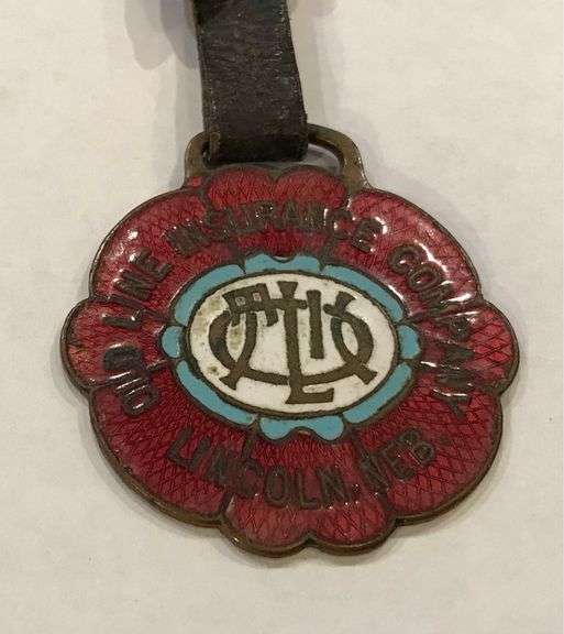 “Old Line Insurance Co. - Lincoln, Nebraska” - Watch Fob
