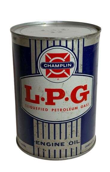Champlin L. P. G. - Engine Oil Quart Can
