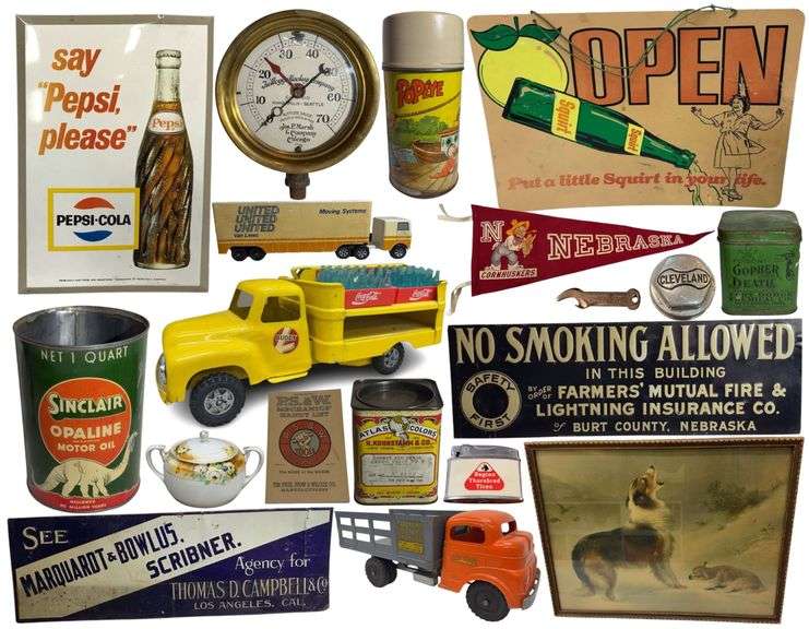 3/8/26 ONLINE ONLY - FEATURING ANTIQUES, PRIMITIVES, ADVERTISING & MORE  