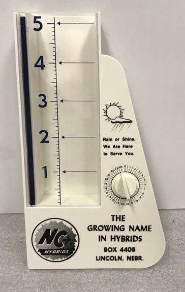 NC + Hybrids - Advertising Rain Gauge