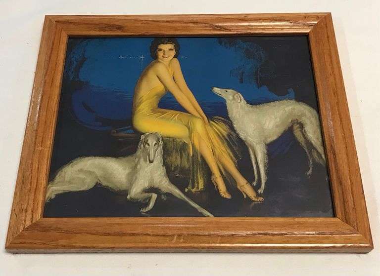 Deco Pretty Lady Picture