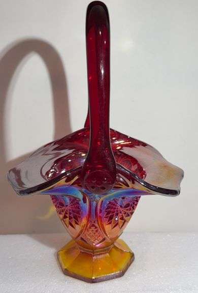 Fancy Glass Basket