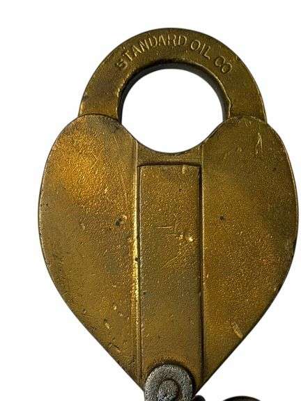 Standard Oil Co. - Brass Pad-A-Lock