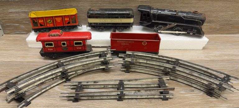 Vintage Tin Toy Windup Train