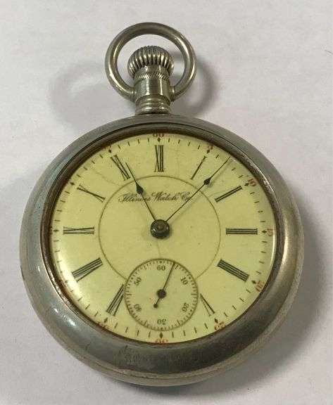 Illinois Watch Company - 15 Jewels - Pocket Watch