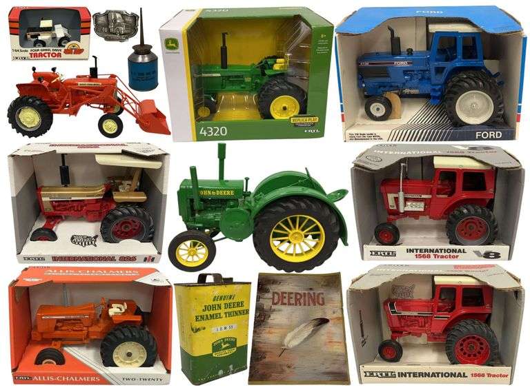 FRIDAY, FEBRUARY 20, 2026 - LIVE FARM TOYS & FARM ADVERTISING AUCTION 