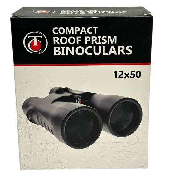 Thompson Center Compact Roof Prism 12x50 Binoculars - New!