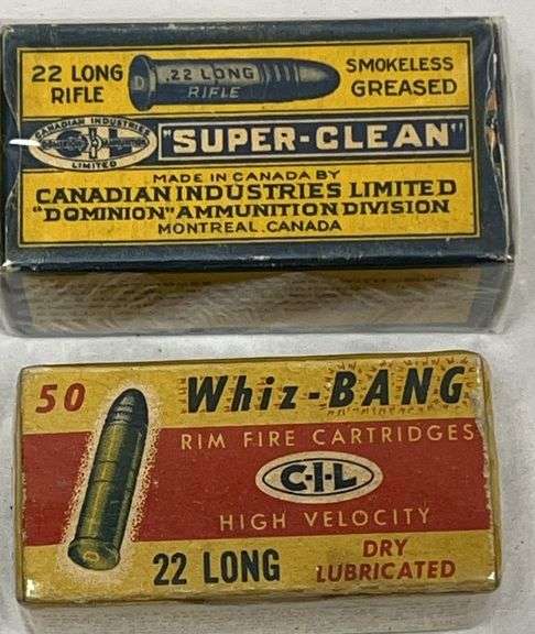 (2x) C-I-L 22LR Full Boxes - Whiz-Bang & Super Clean