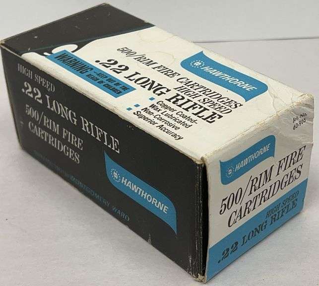 Hawthorne .22LR Rimfire Cartridges - Brick of 500 Rounds