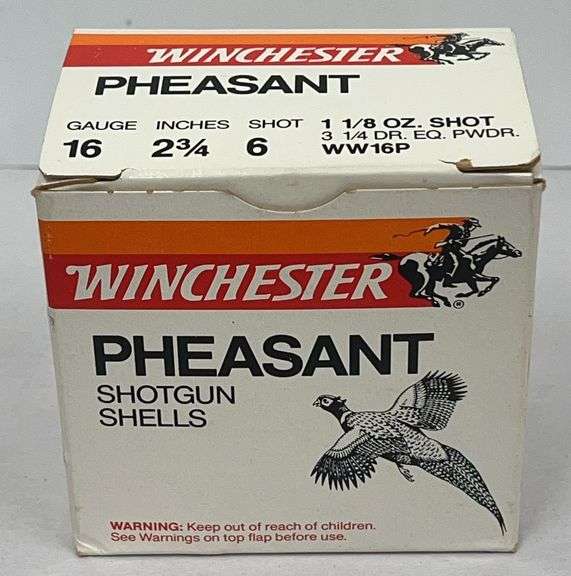 Winchester Pheasant 16 Ga - Full Box