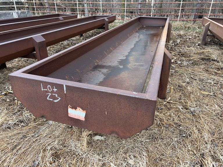 Forever Mfg. 20 Ft. Steel Cattle Bunk