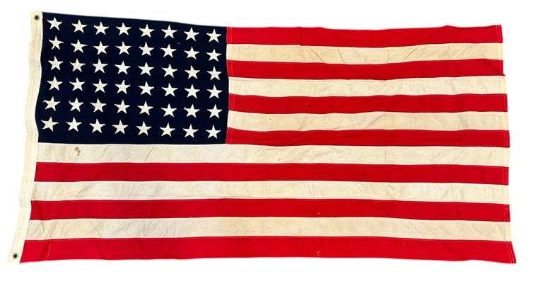 Vintage US 48 Star Flag