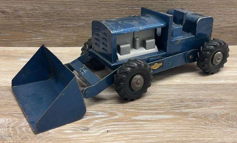 Structo Toys- Bull Dozer Tractor - Pressed Steel Toy