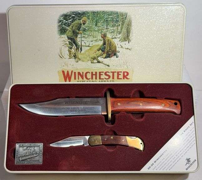 Winchester Repeating Arms Co. .30-30 Commemorative Knife Set
