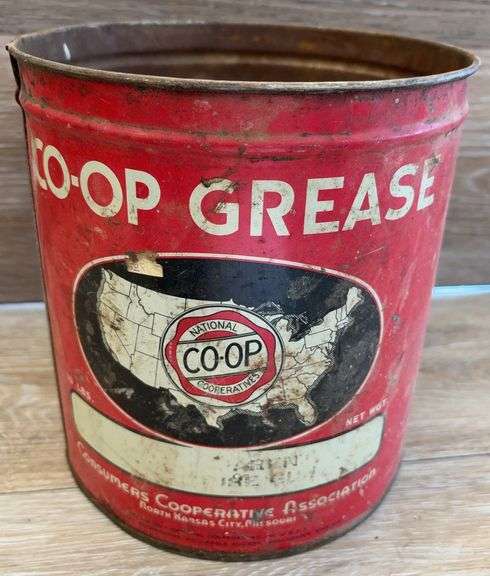 Early "Co-Op Grease" - 10 Lb Bucket
