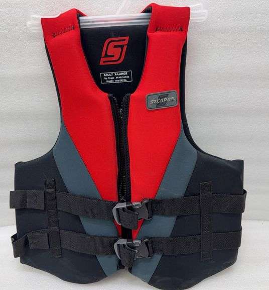 Stearns -Adult X-Large Life Jacket - New Never Used