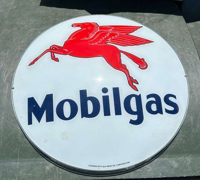 Newer Reproduction- Mobilgas Gas Pump Globe Insert