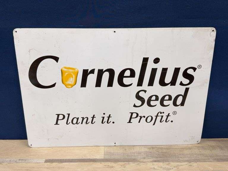 Cornelius Seed - Advertising Sign