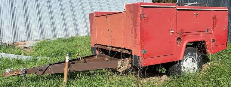 Homemade Utility Box Trailer
