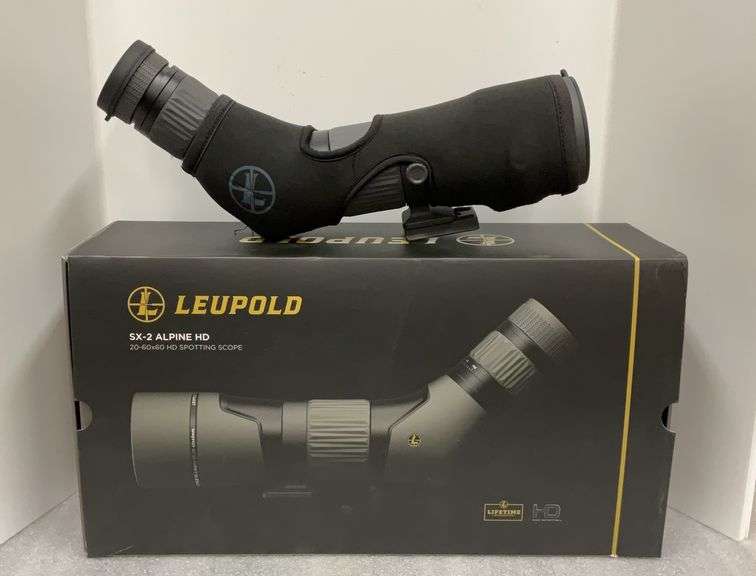 Leupold SX-2 Alpine HD 20-60x60 HD Spotting Scope