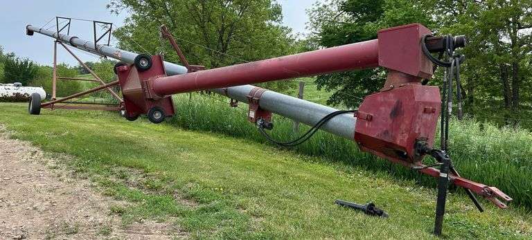 Peck 10” x 76 Ft. Grain Auger