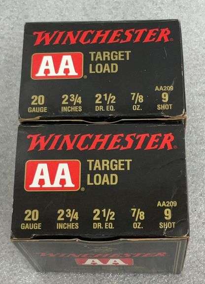 (2x) Winchester AA Target Load 20ga