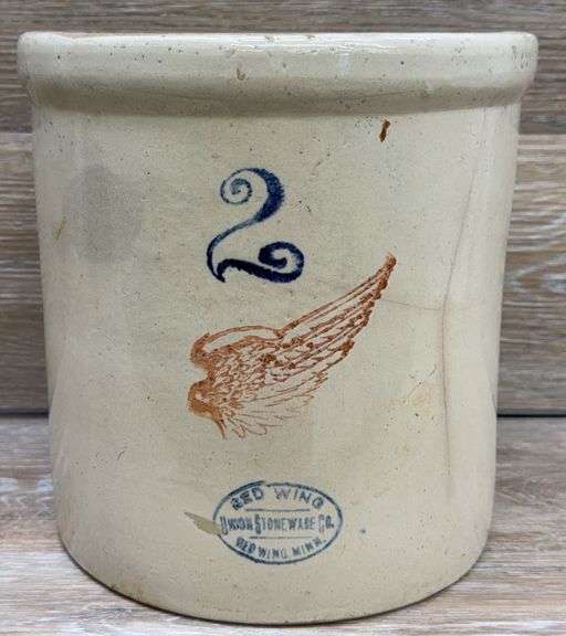 Redwing Two Gallon Open Crock